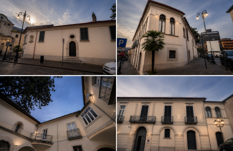 Palazzo storico con giardino nel cuore di Solofra – Piazza San Michele